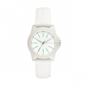 Bracelet de montre AX4359 Silicone Blanc 20mm