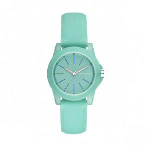 Bracelet de montre AX4362 Silicone Turquoise 20mm