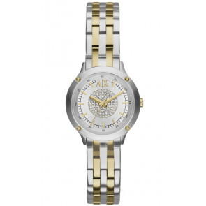 Bracelet de montre Armani Exchange AX5424 Acier Bicolore 14mm