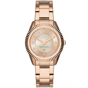Bracelet de montre Armani Exchange AX5432 Acier Rosé 18mm