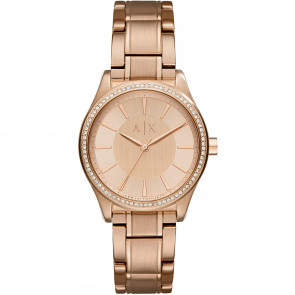 Bracelet de montre Armani Exchange AX5442 Acier inoxydable Rosé 18mm