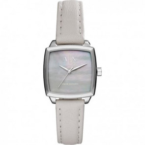 Bracelet de montre Armani Exchange AX5450 Cuir Gris 16mm