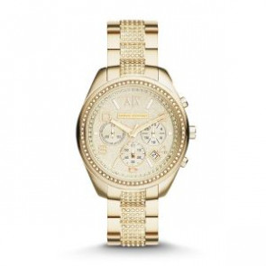 Bracelet de montre AX5516 Acier Plaqué or 18mm