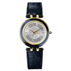 Bracelet de montre Balmain B80233212 / 1720303 Cuir Bleu 18mm