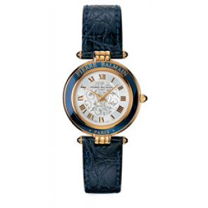 Bracelet de montre Balmain B81903212 Cuir Bleu 14mm
