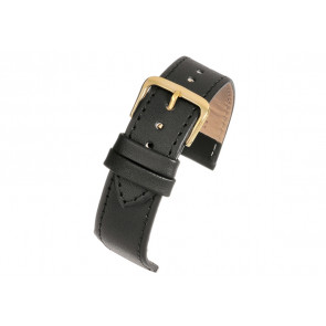 Bracelet de montre Universel X100SZW Cuir Noir 20mm
