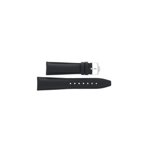 Bracelet de montre Tag Heuer CS2111-BC0787 Cuir Noir 22mm