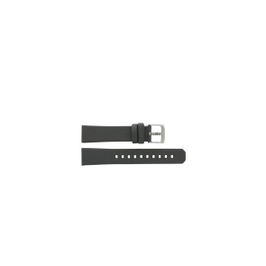 Bracelet de montre Tag Heuer BC0847 Cuir Gris 17mm