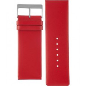 Bracelet de montre Danish Design IV14Q1009 Cuir Rouge 30mm