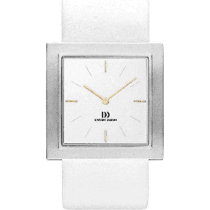 Bracelet de montre Danish Design IV15Q1009 Cuir Blanc 30mm