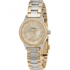 Bracelet de montre Fossil BQ1099 Acier Bicolore 12mm