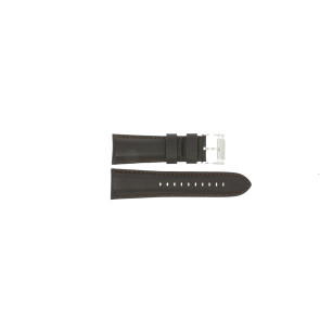 Bracelet de montre Fossil BQ1129 Cuir Brun 26mm