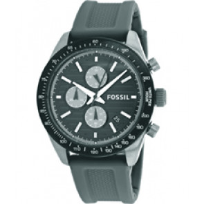 Bracelet de montre Fossil BQ2251 Silicone Gris 14mm