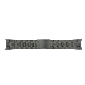 Bracelet de montre Fossil BQ2384 Acier inoxydable Gris anthracite 26mm