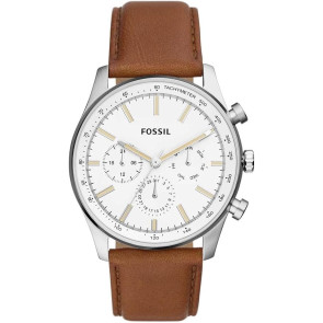 Bracelet de montre Fossil BQ2748 / Sullivan Cuir Cognac 24mm