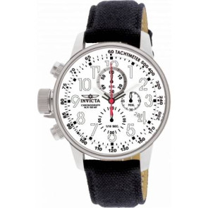 Bracelet de montre Invicta 1514.01 Cuir Noir