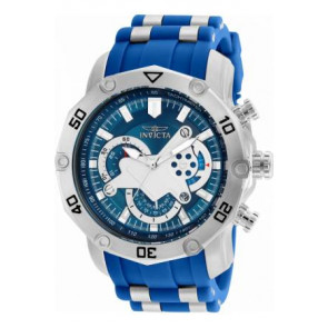 Bracelet de montre Invicta 22796.01 Caoutchouc Bleu 26mm