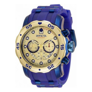 Bracelet de montre Invicta 34011 Caoutchouc Bicolore