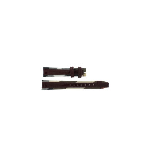 Bracelet de montre Burberry BU1397 Cuir Multicolore 16mm