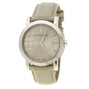 Bracelet de montre Burberry BU1754 (Antima 31044) Cuir Gris