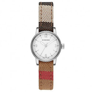 Bracelet de montre Burberry BU7863 Toile Multicolore 14mm