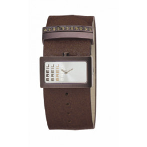 Bracelet de montre Breil BW0123 Cuir Brun 30mm