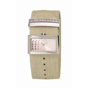 Bracelet de montre Breil BW0124 Cuir Beige 30mm