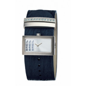 Bracelet de montre Breil BW0125 Cuir Bleu 30mm