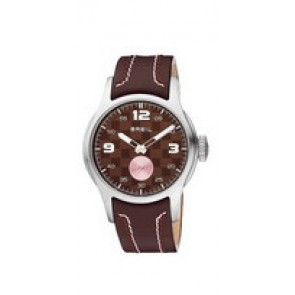 Bracelet de montre Seiko BW0217 Cuir Brun 20mm