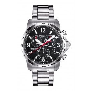 Bracelet de montre Certina C001617A / C605014930 Acier 21mm