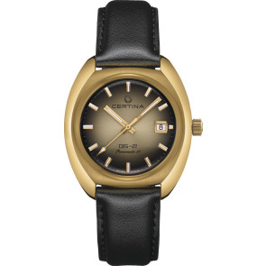 Bracelet de montre Certina C0244073736100A Cuir Noir 20mm