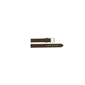 Bracelet de montre Universel C329 Cuir Brun 12mm
