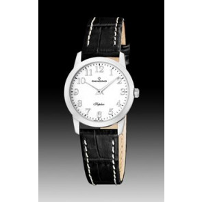 Bracelet de montre Candino C4411-2 Cuir Noir