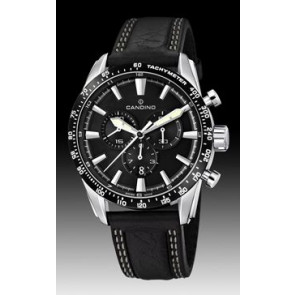 Bracelet de montre Candino C4429-5 Cuir Noir 22mm