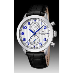 Bracelet de montre Candino C4505 Cuir Noir