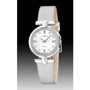 Bracelet de montre Candino C4560-1 Cuir Gris 16mm