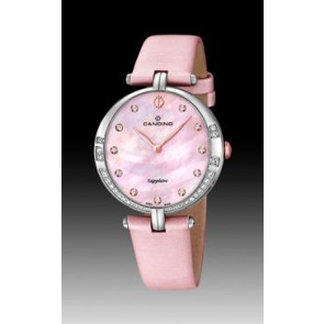 Bracelet de montre Candino C4601-3 Cuir Rose