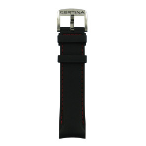 Bracelet de montre Certina C0244471705103A Caoutchouc Noir
