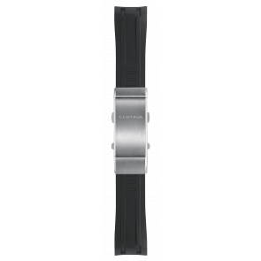 Bracelet de montre Certina C603020937 Caoutchouc Noir 21mm