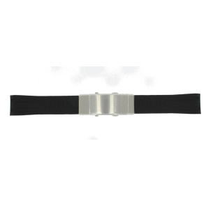 Bracelet de montre Certina C032427 A Caoutchouc Noir