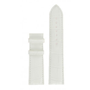 Bracelet de montre Certina C0144101601100 Cuir Blanc 22mm