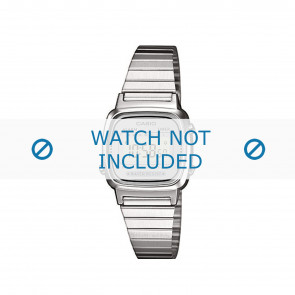 Casio bracelet de montre 70649693 Métal Argent 22mm 