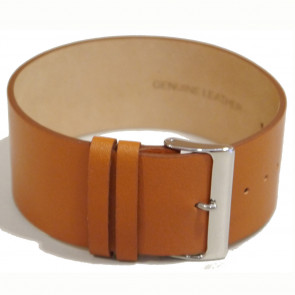 Bracelet de montre Universel CCC.1038 / Z038 Cuir Cognac 28mm