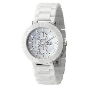 Fossil bracelet de montre CE1000 Céramique Blanc