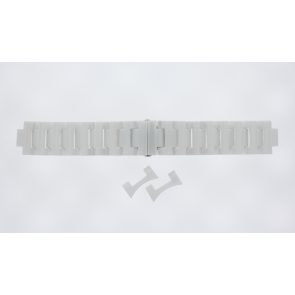 Bracelet de montre Fossil CE5009 Céramique Blanc 22mm