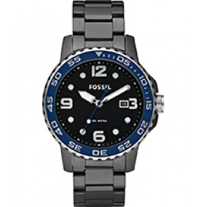 Bracelet de montre Fossil CE5010 Céramique Noir 22mm