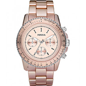Bracelet de montre Fossil CH2707 Aluminium Rosé 22mm