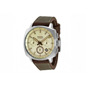 Bracelet de montre Fossil CH2994 Cuir Brun 22mm