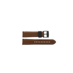 Bracelet de montre Fossil CH3065 Cuir Brun 22mm