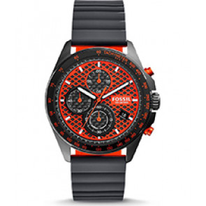 Bracelet de montre Fossil CH3078 Silicone Gris 22mm